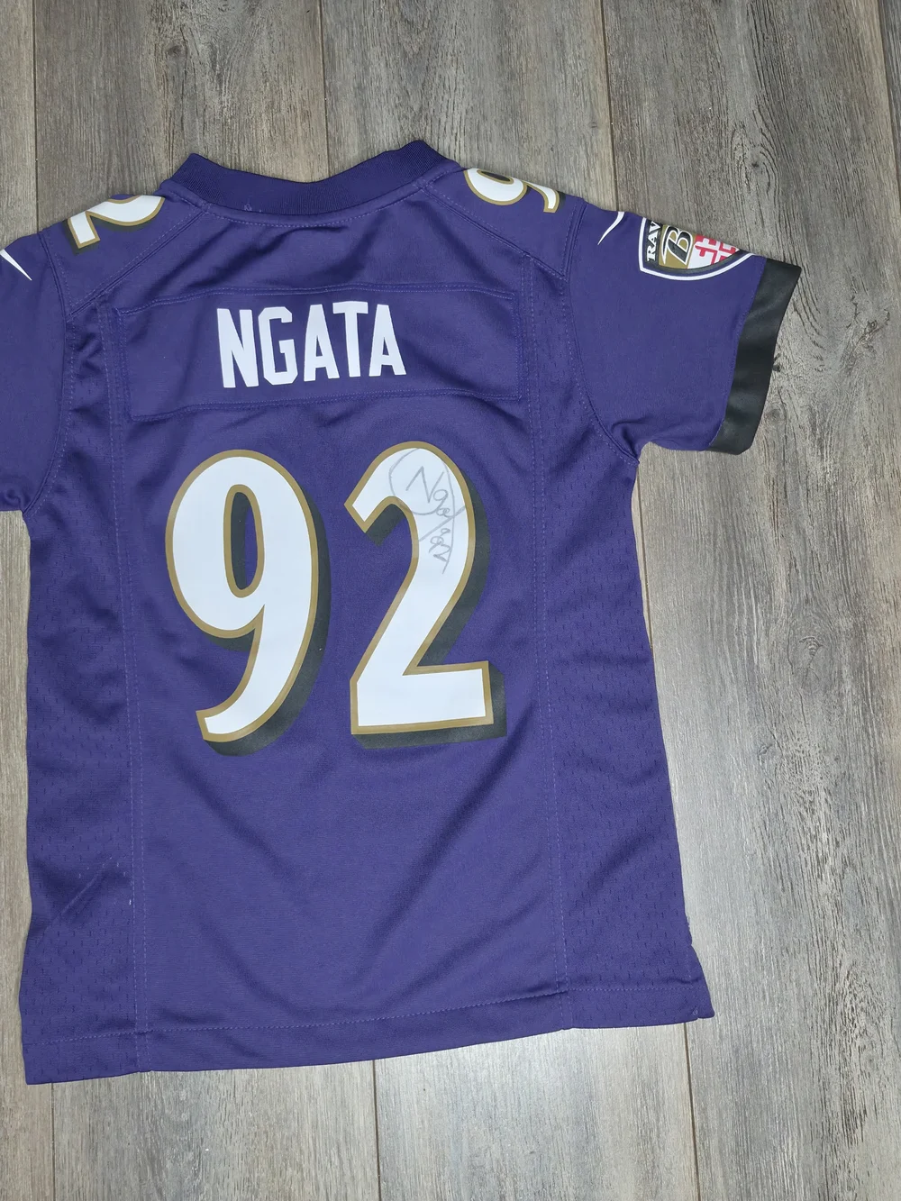 Nike Kids Baltimore Ravens Purple #92 Football Jersey